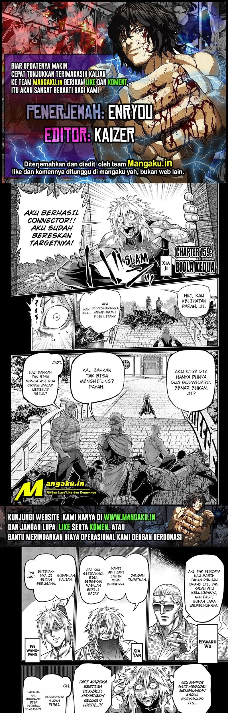 Kengan Omega chapter 159 halaman 1