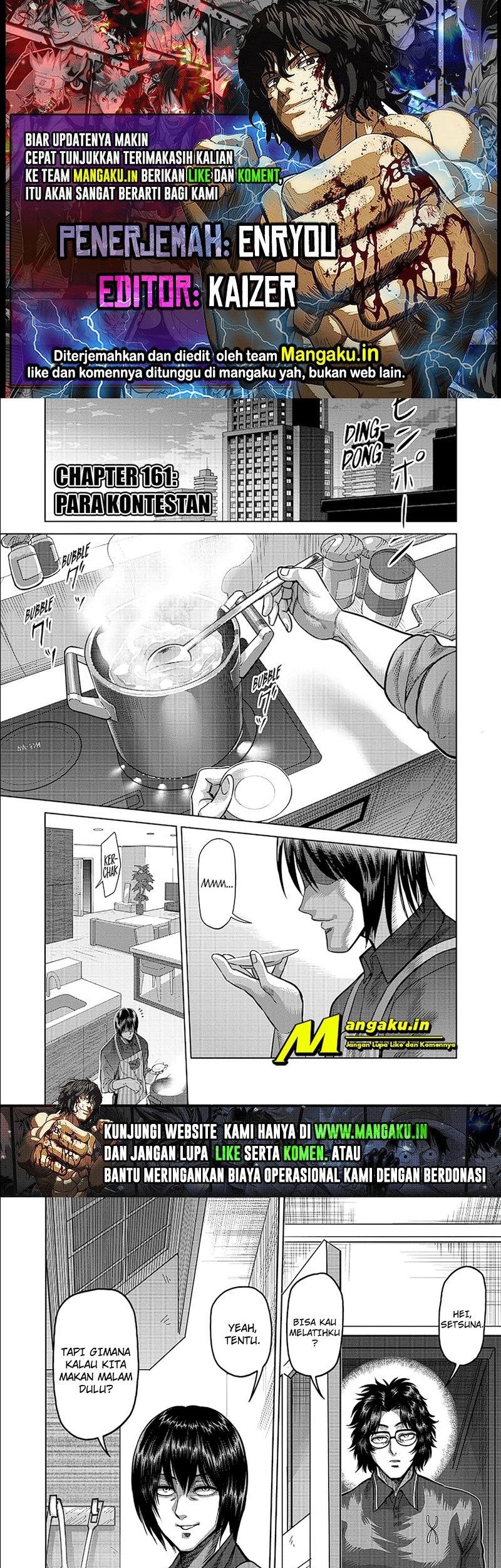 Kengan Omega chapter 161 halaman 1