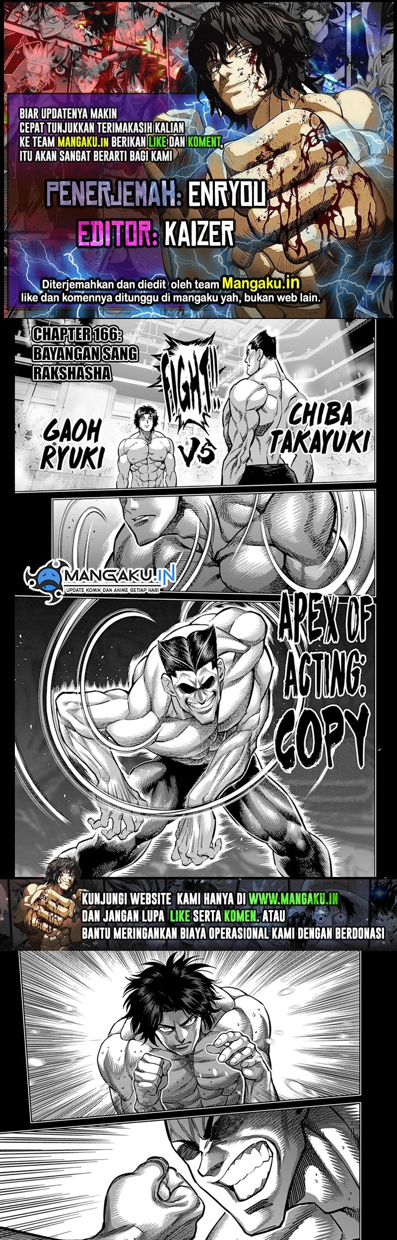 Kengan Omega chapter 166 halaman 1