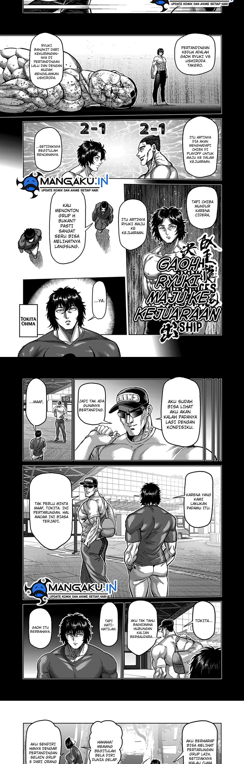 Kengan Omega chapter 167 halaman 4