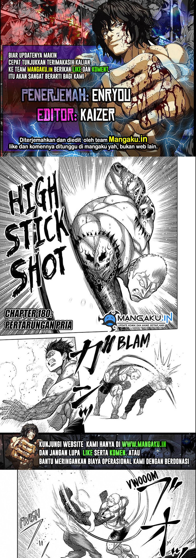 Kengan Omega chapter 180 halaman 1