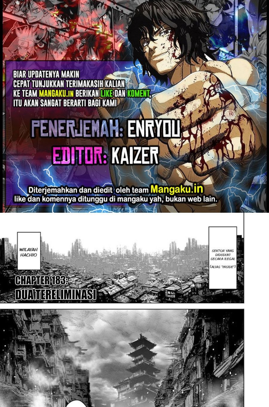 Kengan Omega Bab 183 halaman 1