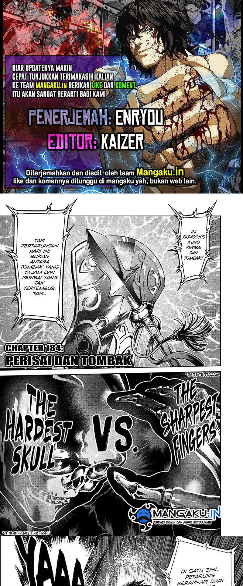 Kengan Omega Bab 184 halaman 1