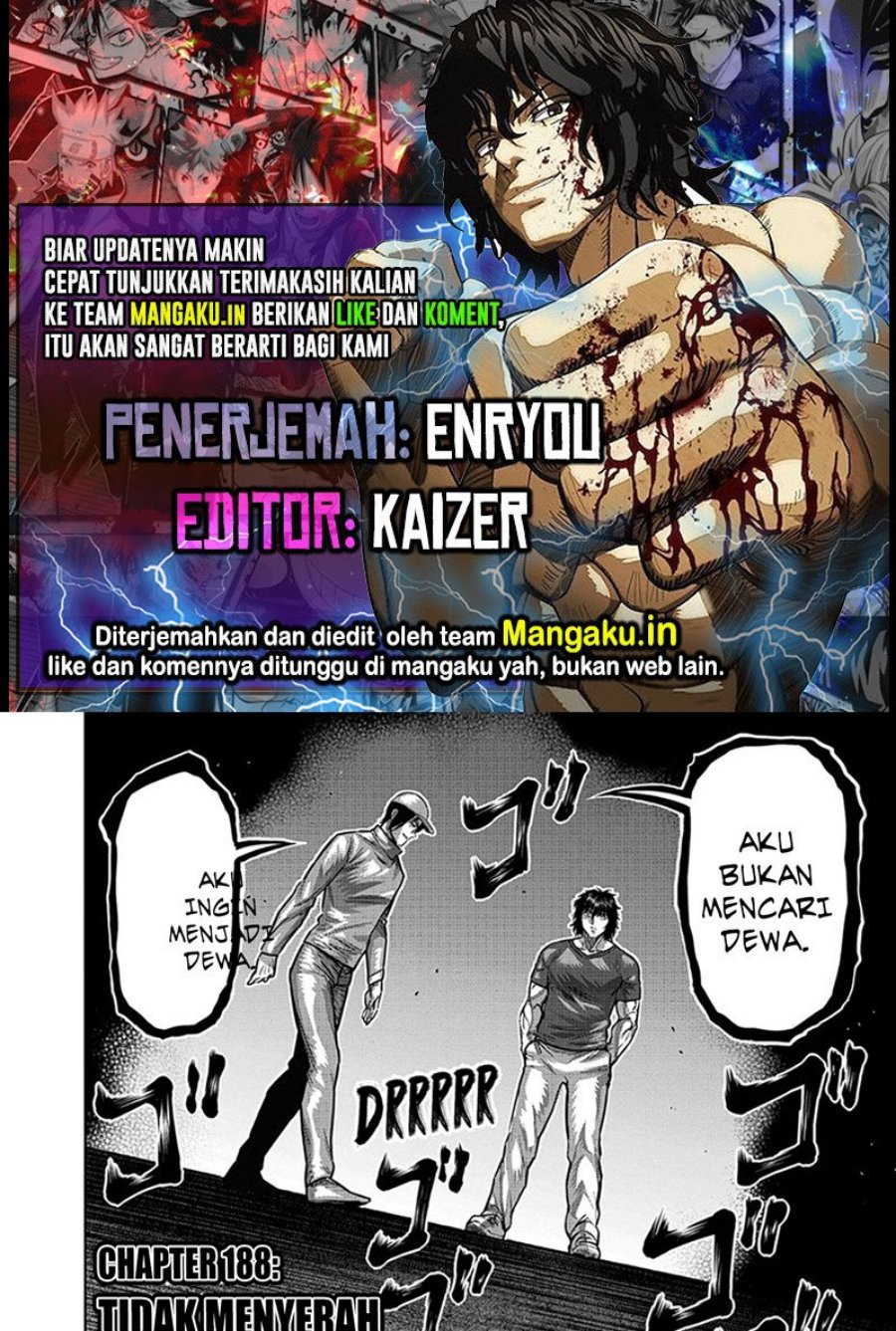 Kengan Omega Bab 188 halaman 1