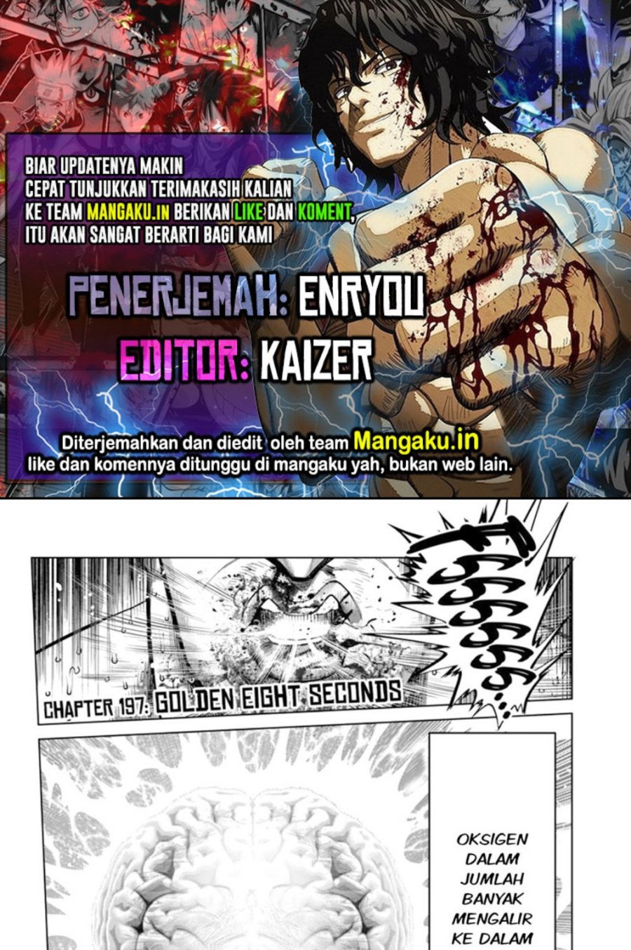 Kengan Omega chapter 197 halaman 1
