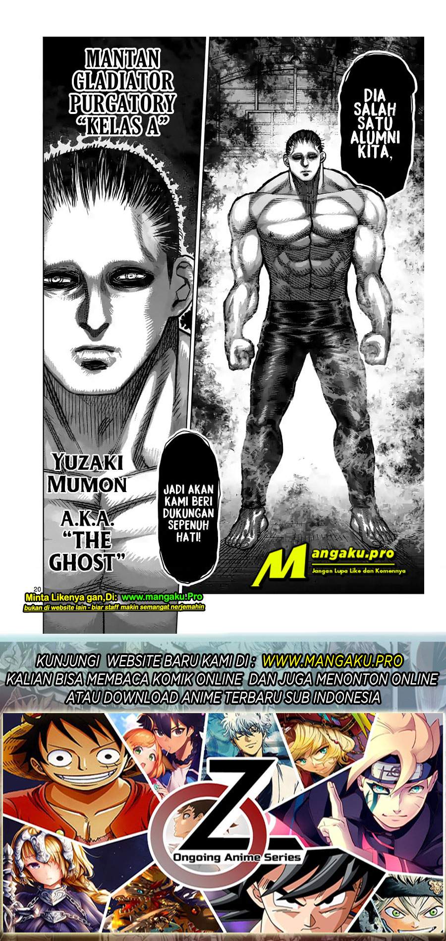 Kengan Omega chapter 20 halaman 21