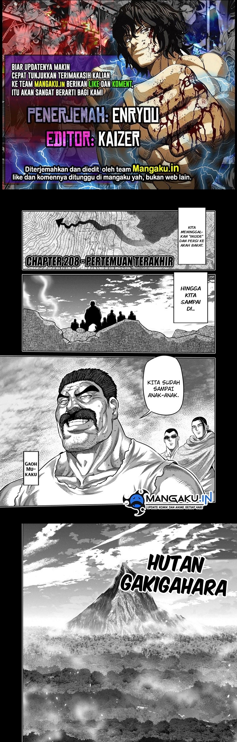 Kengan Omega chapter 208 halaman 1
