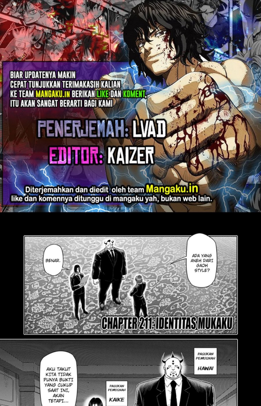 Kengan Omega Bab 211 halaman 1