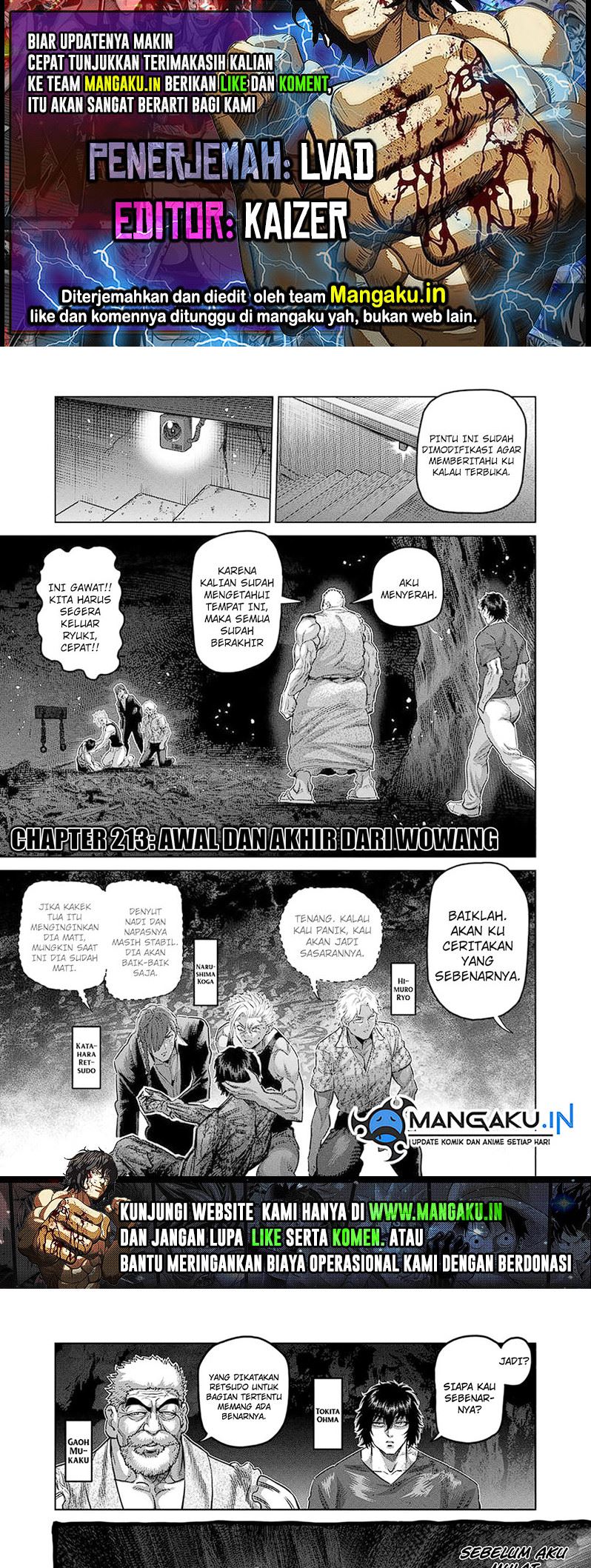 Kengan Omega chapter 213 halaman 1