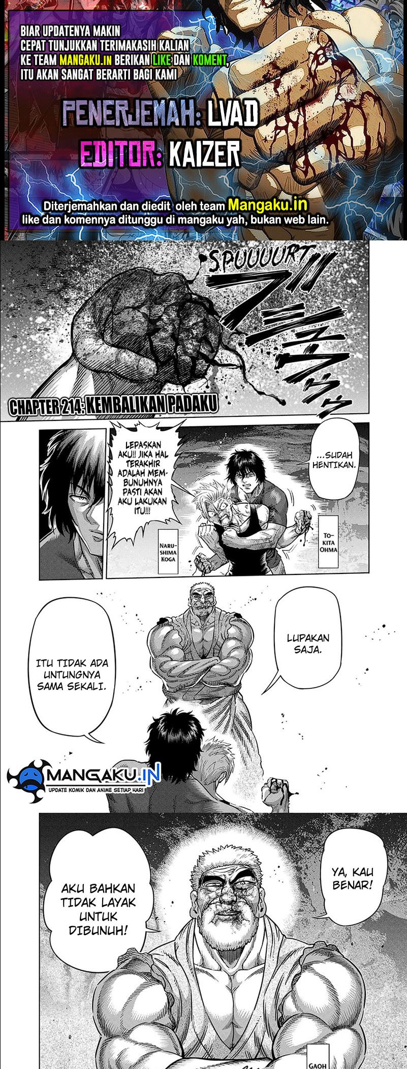 Kengan Omega chapter 214 halaman 1