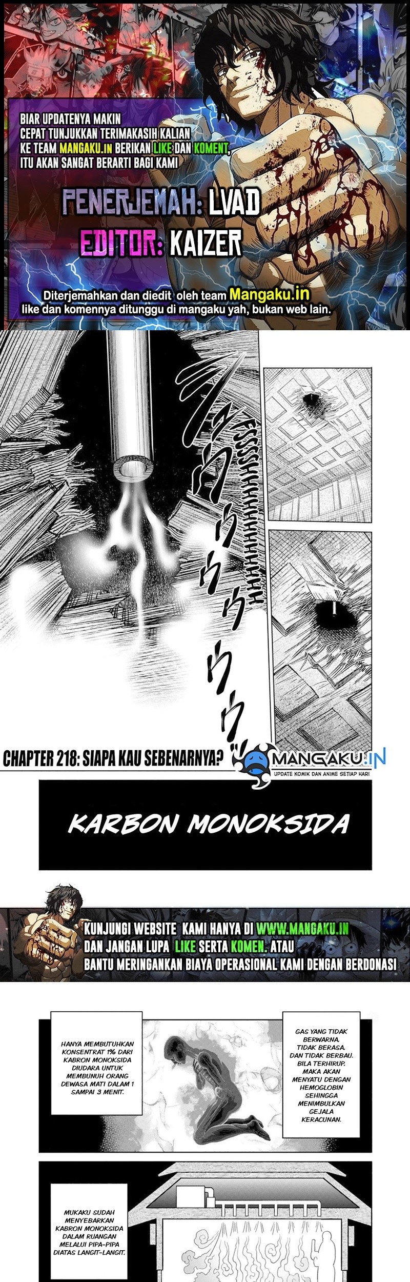 Kengan Omega Bab 218 halaman 1