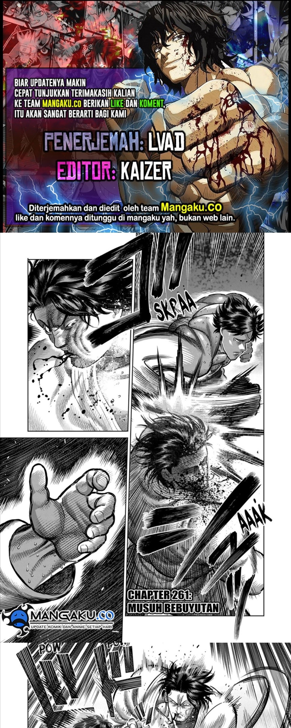 Kengan Omega chapter 261 halaman 1