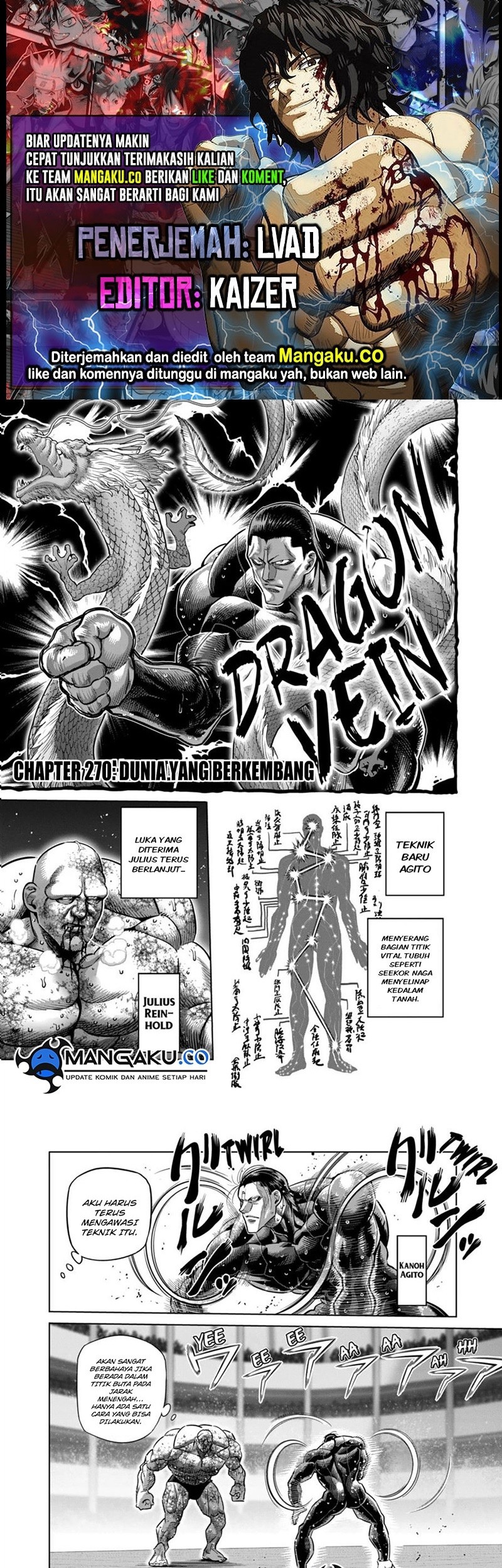 Kengan Omega chapter 270 halaman 1
