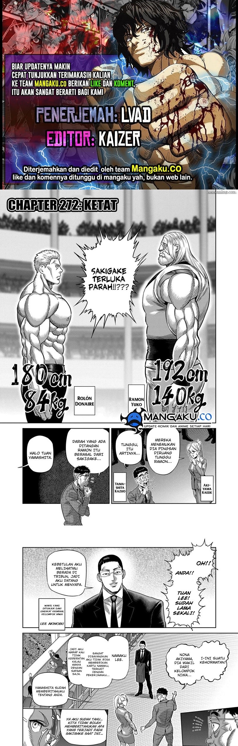 Kengan Omega Bab 272 halaman 1
