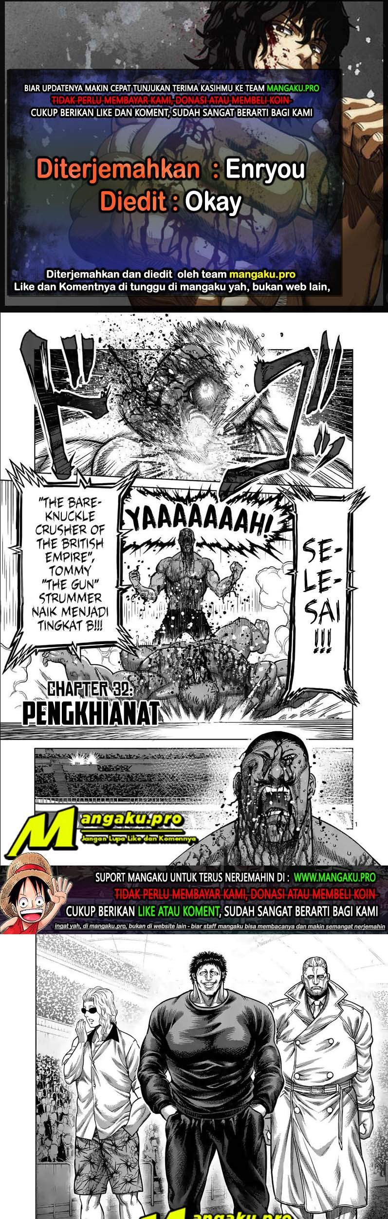 Kengan Omega chapter 32 halaman 1
