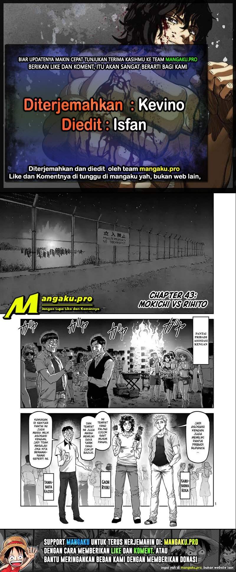 Kengan Omega Bab 43 halaman 1
