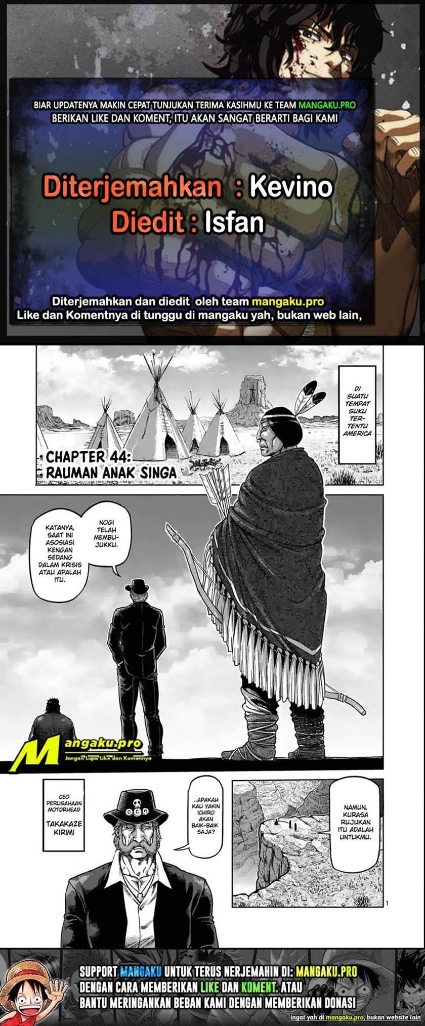 Kengan Omega chapter 44 halaman 1