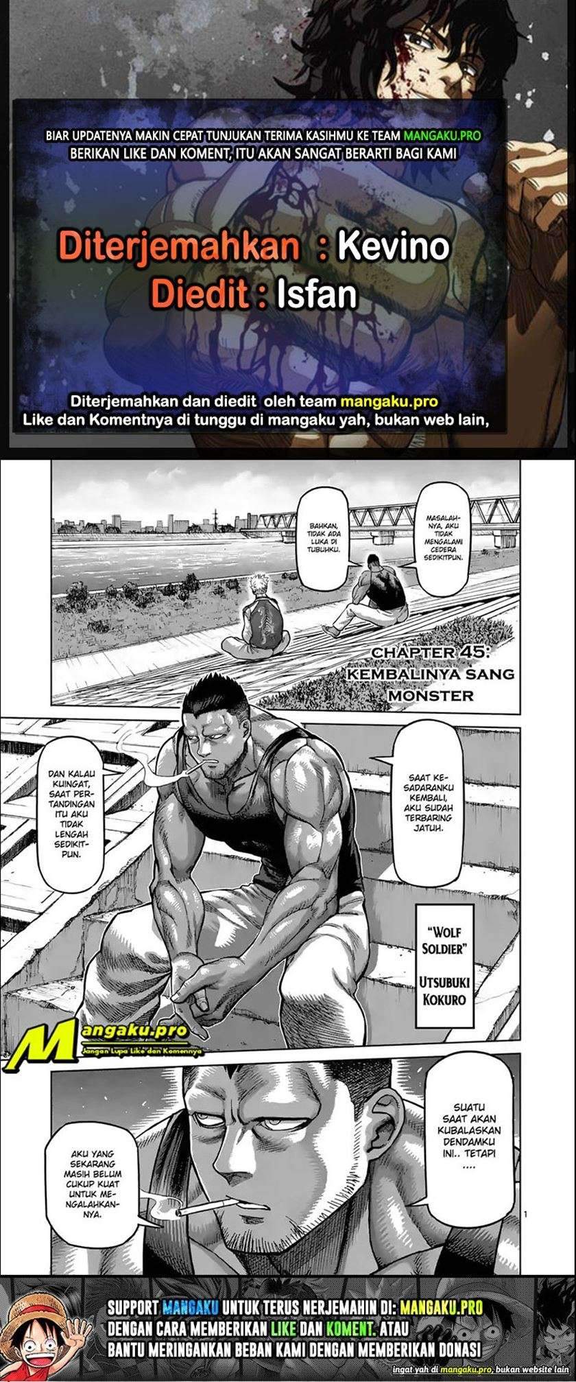 Kengan Omega Bab 45 halaman 1