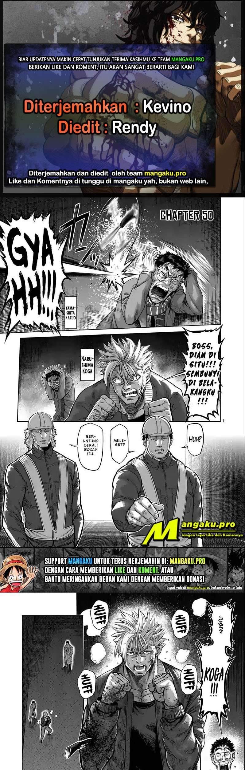 Kengan Omega chapter 50 halaman 1