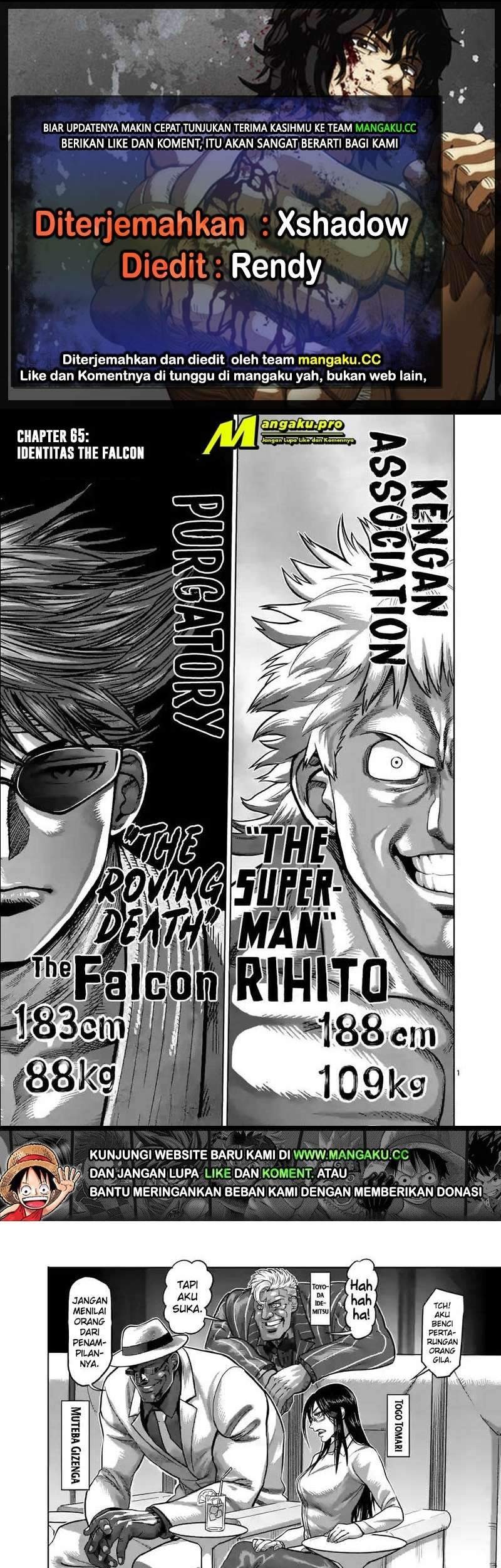 Kengan Omega chapter 65 halaman 1