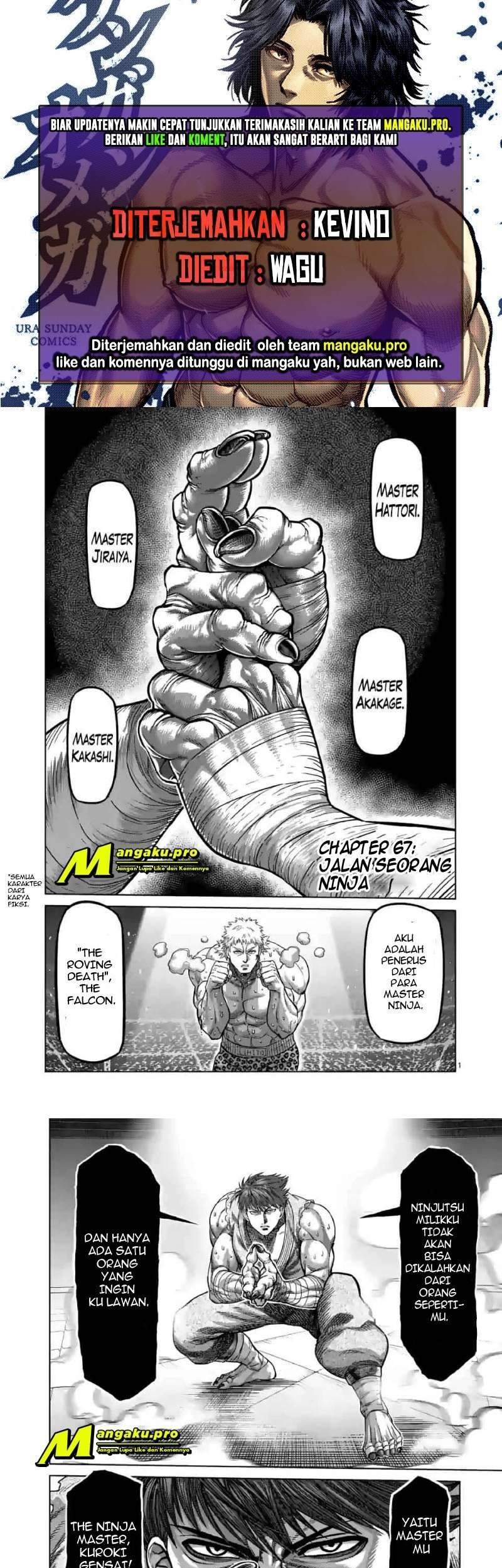 Kengan Omega chapter 67 halaman 1