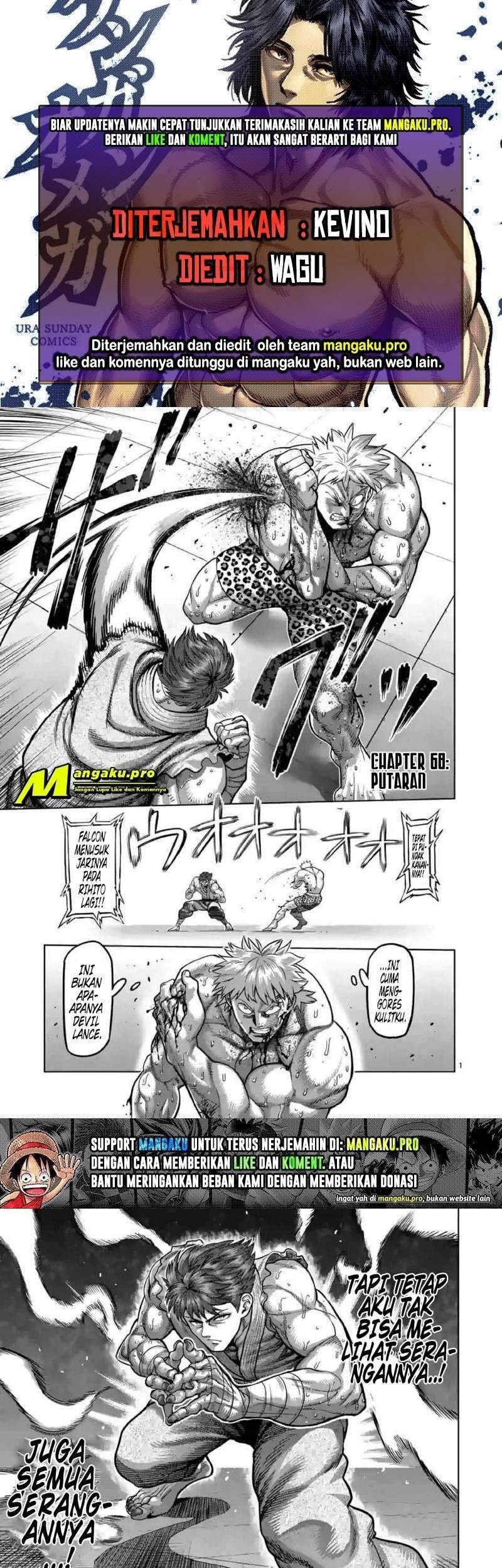 Kengan Omega chapter 68 halaman 1