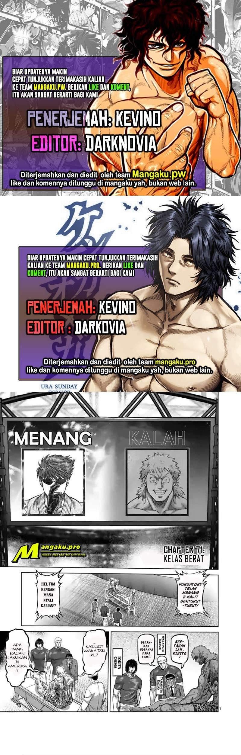 Kengan Omega chapter 71 halaman 1