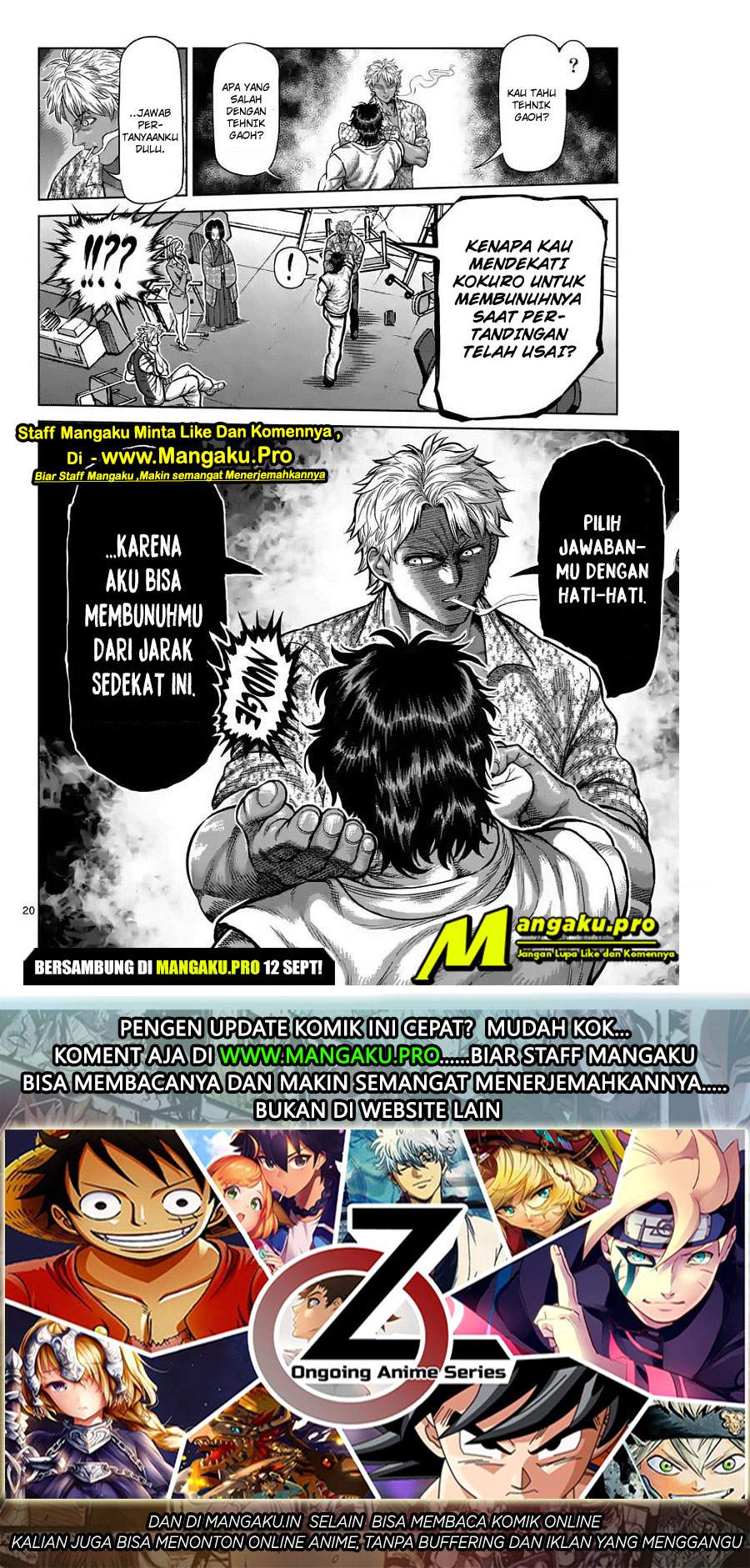 Kengan Omega Bab 9 halaman 22