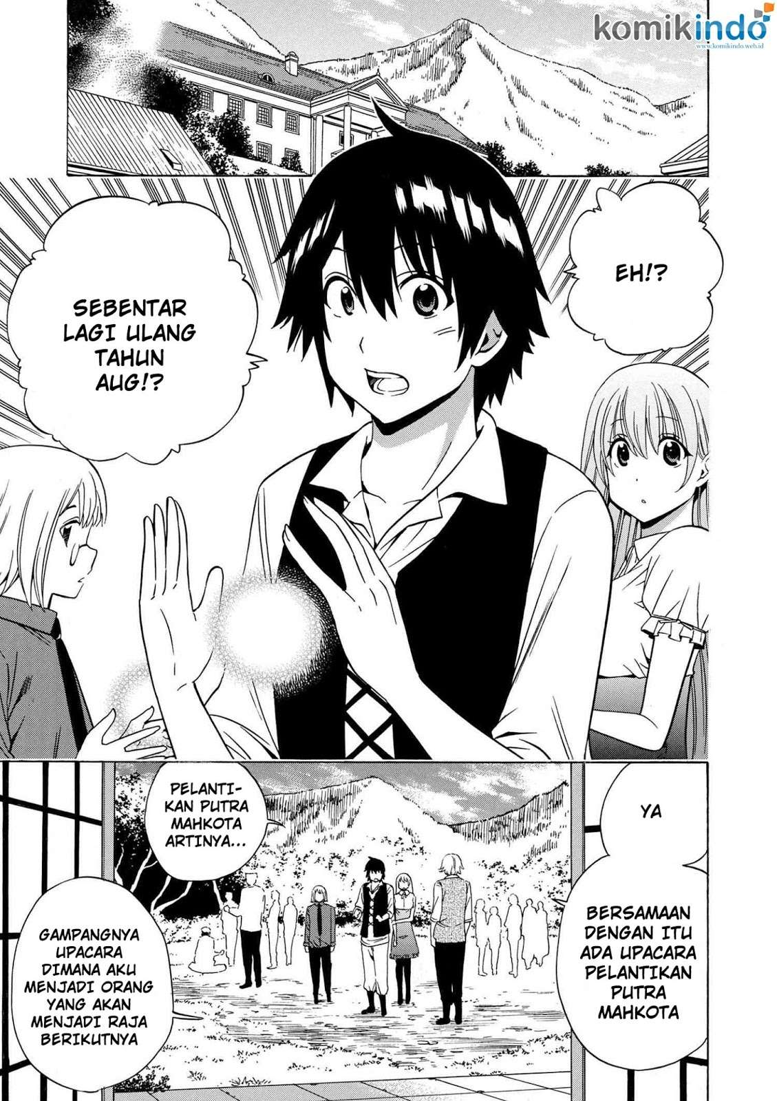 Kenja no Mago chapter 19.1 halaman 8