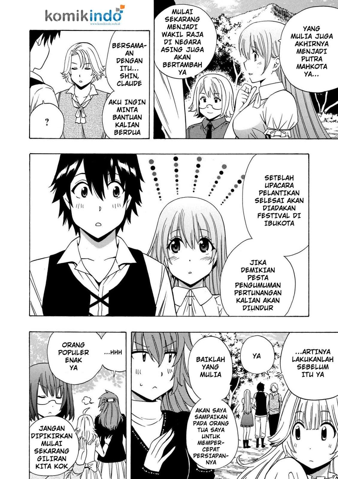 Kenja no Mago chapter 19.1 halaman 9