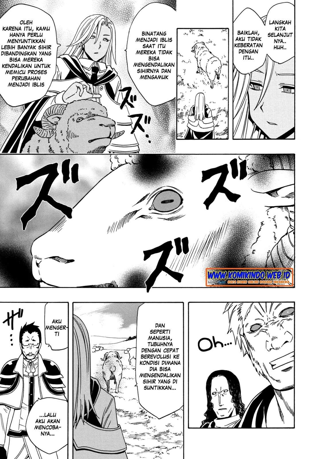 Kenja no Mago Bab 22.3 halaman 9