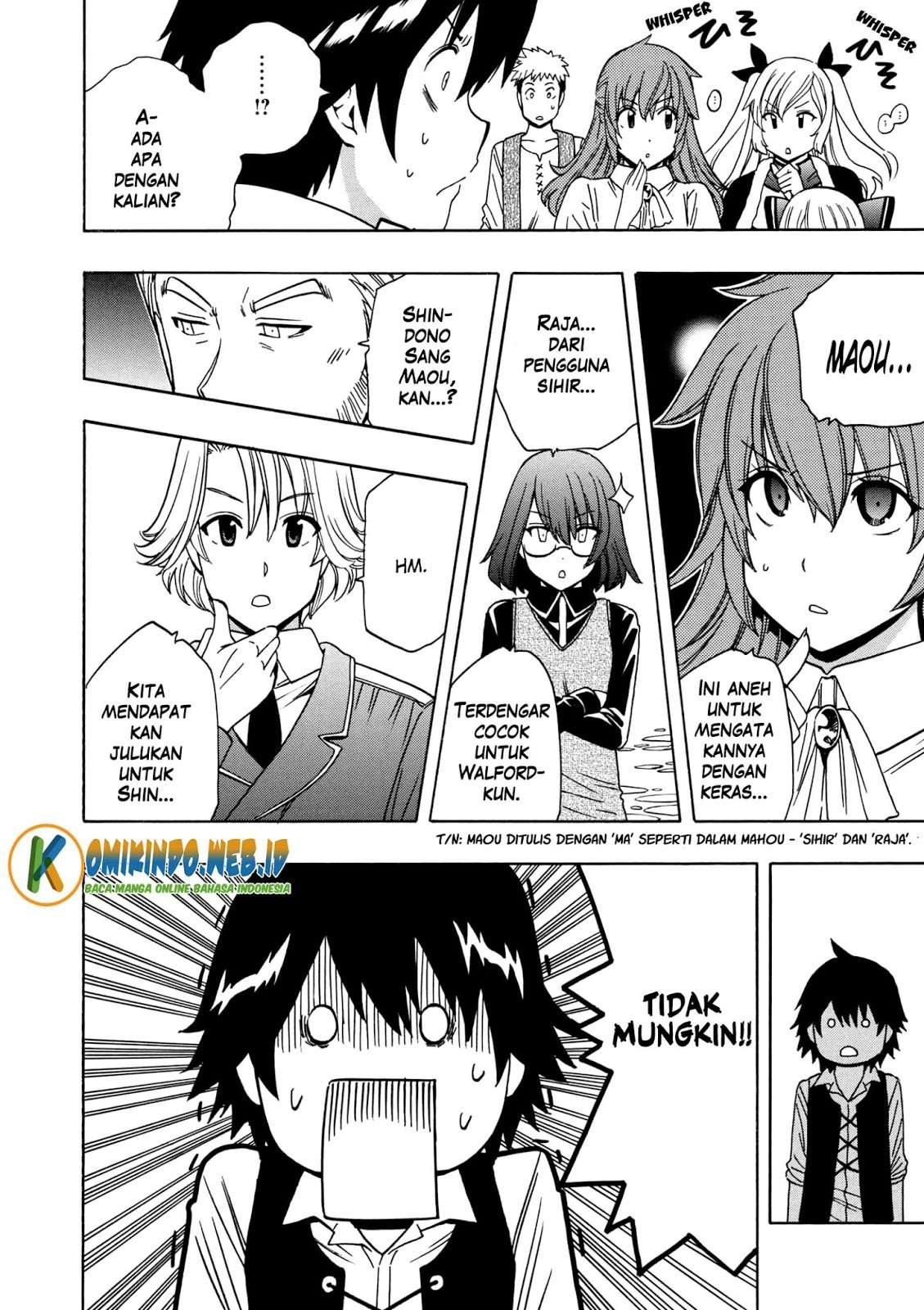Kenja no Mago Bab 26 halaman 6