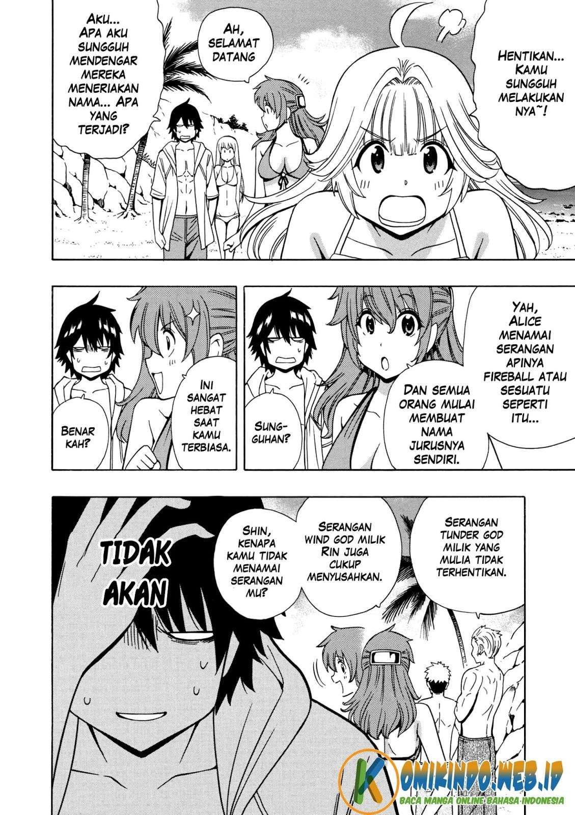 Kenja no Mago Bab 27 halaman 4