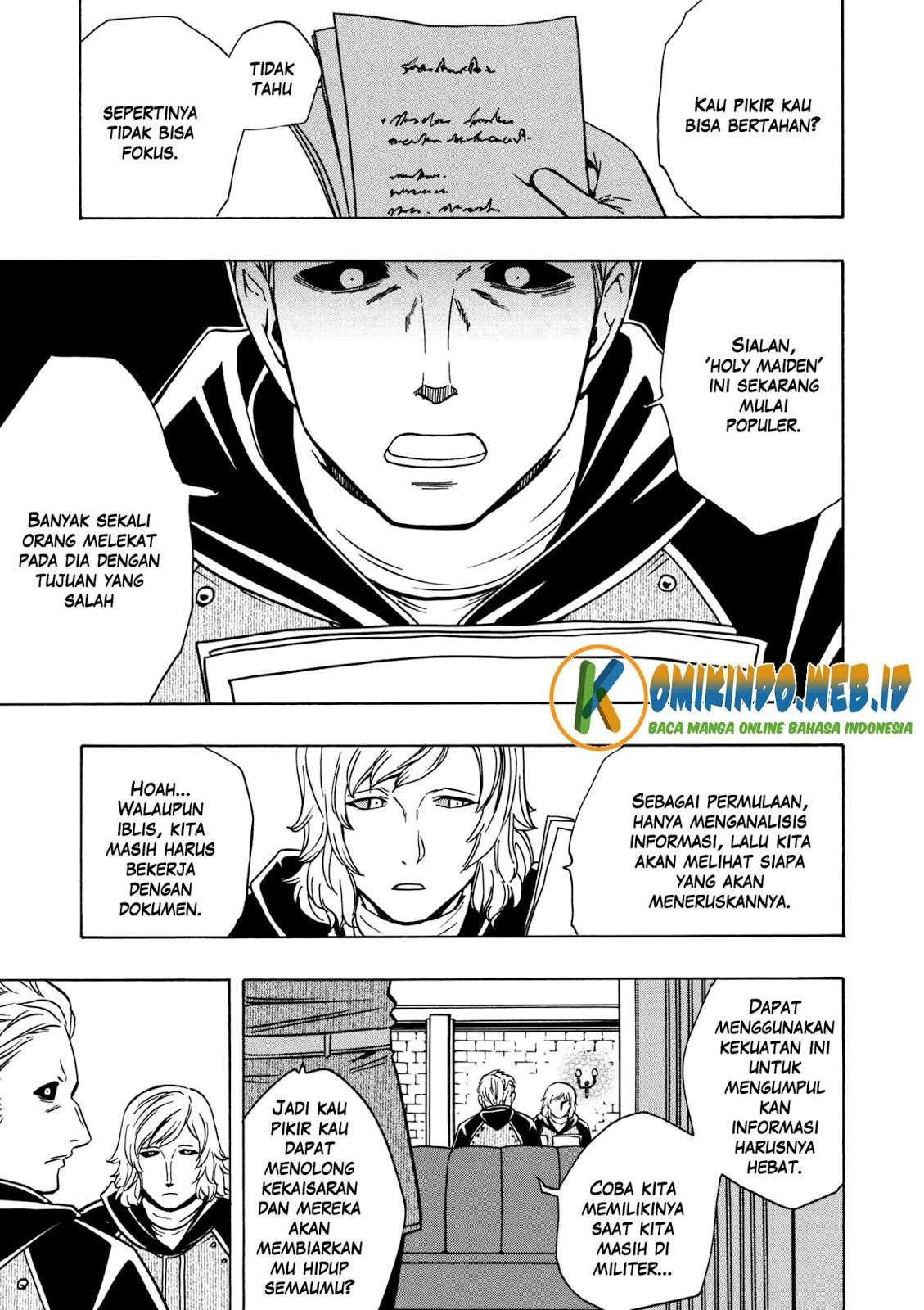Kenja no Mago Bab 28 halaman 17