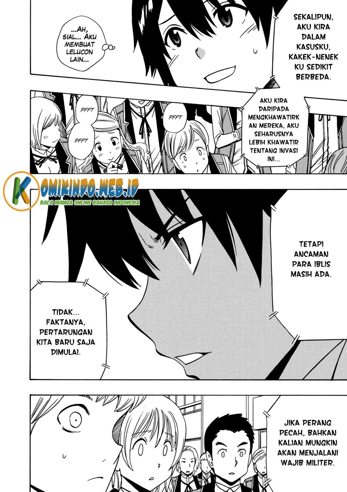 Kenja no Mago Bab 28 halaman 52