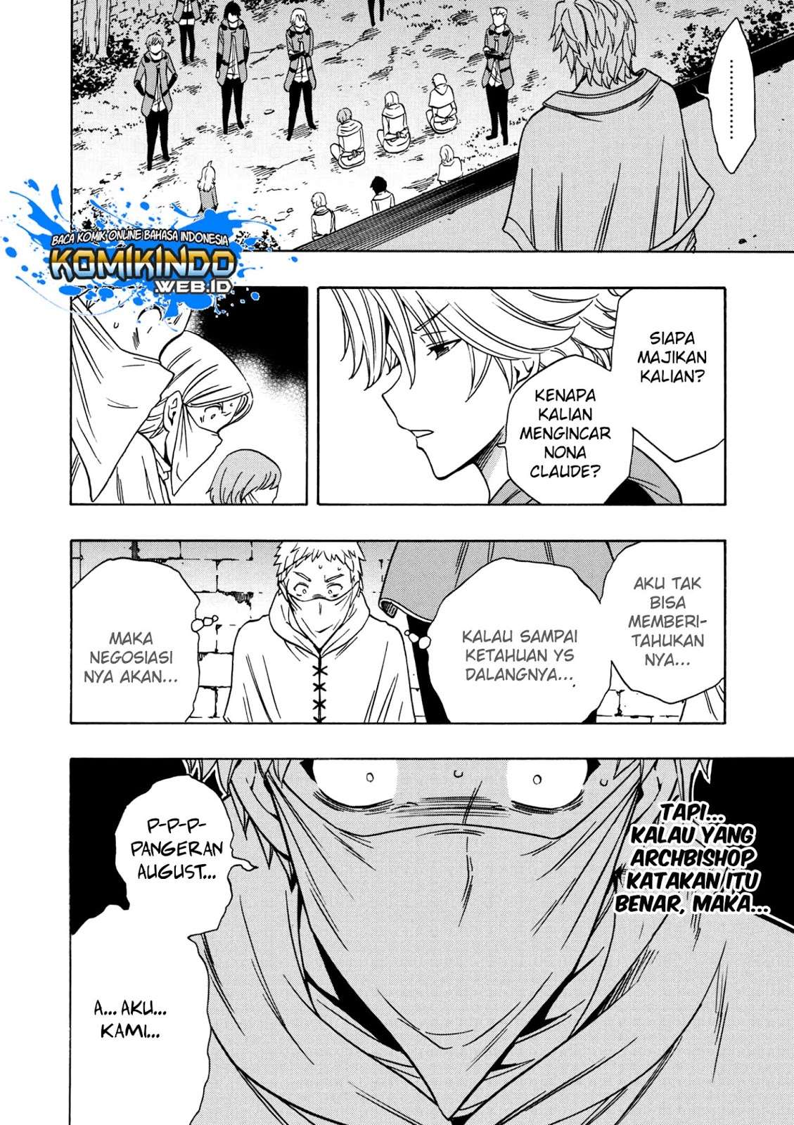 Kenja no Mago Bab 31.2 halaman 14