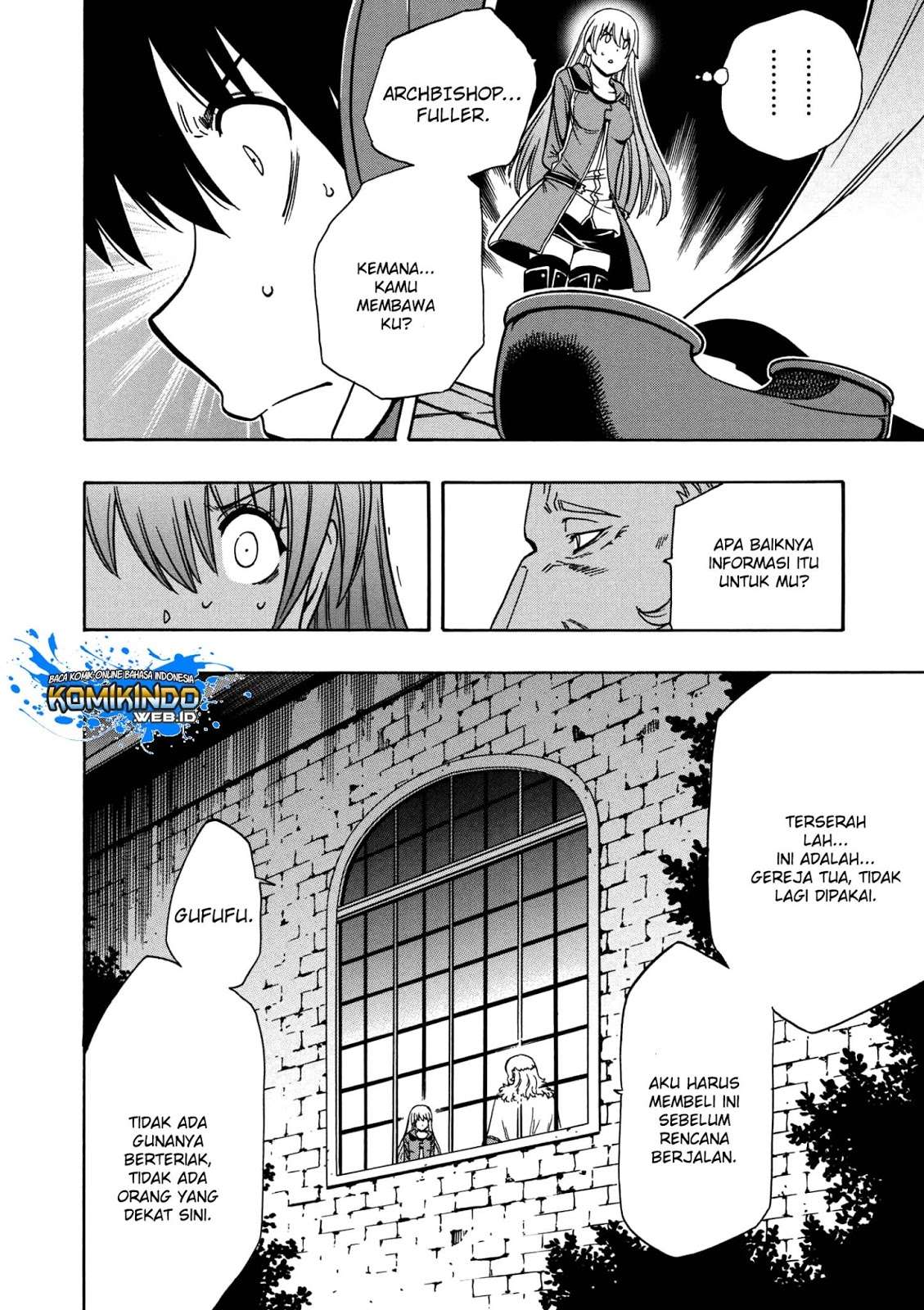 Kenja no Mago Bab 32.1 halaman 14