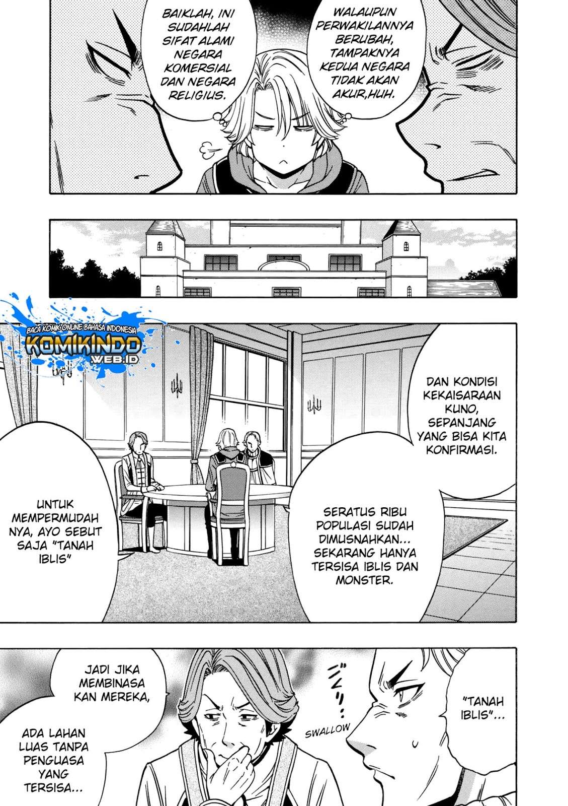 Kenja no Mago Bab 33.2 halaman 4
