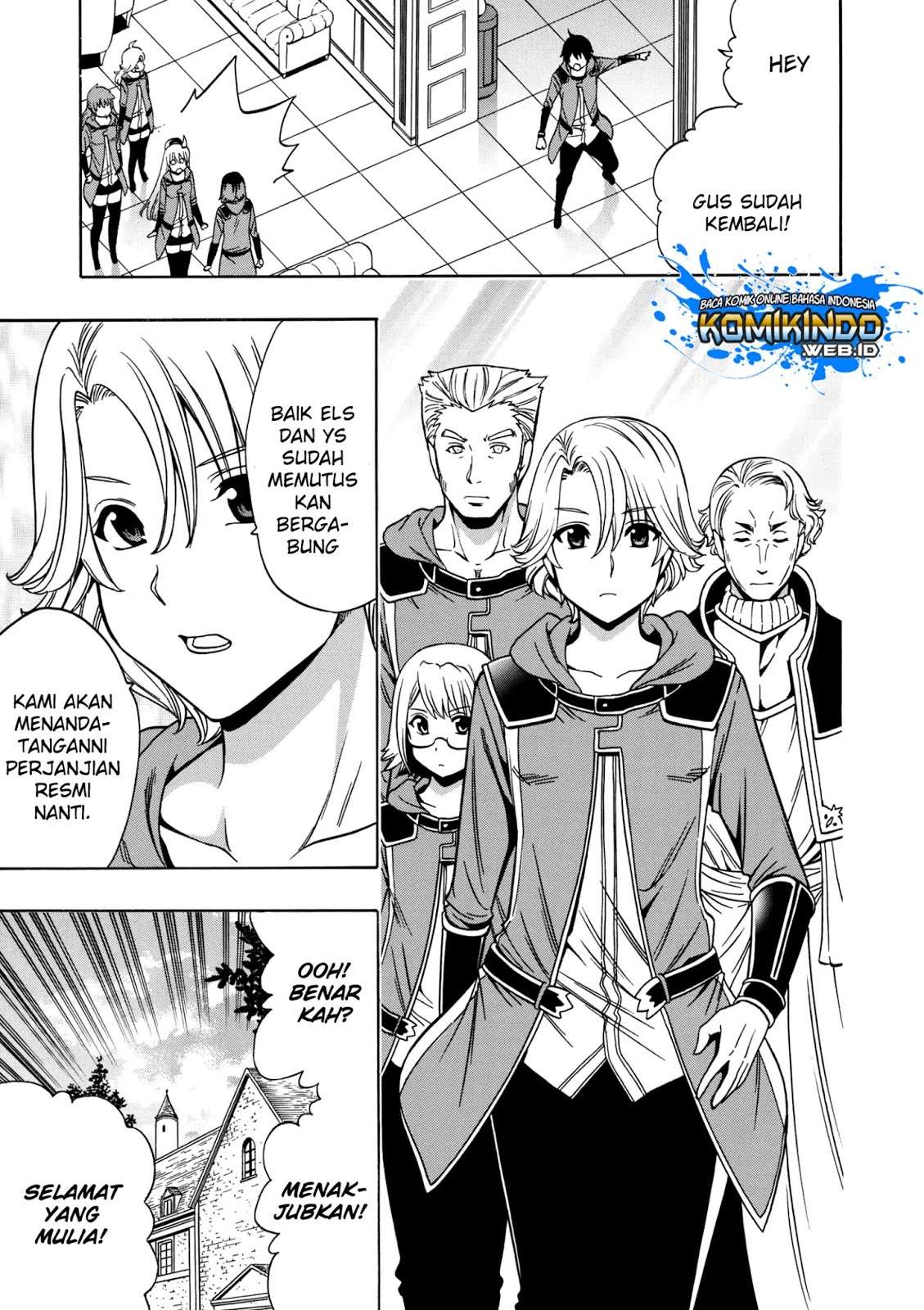 Kenja no Mago Bab 33.2 halaman 19