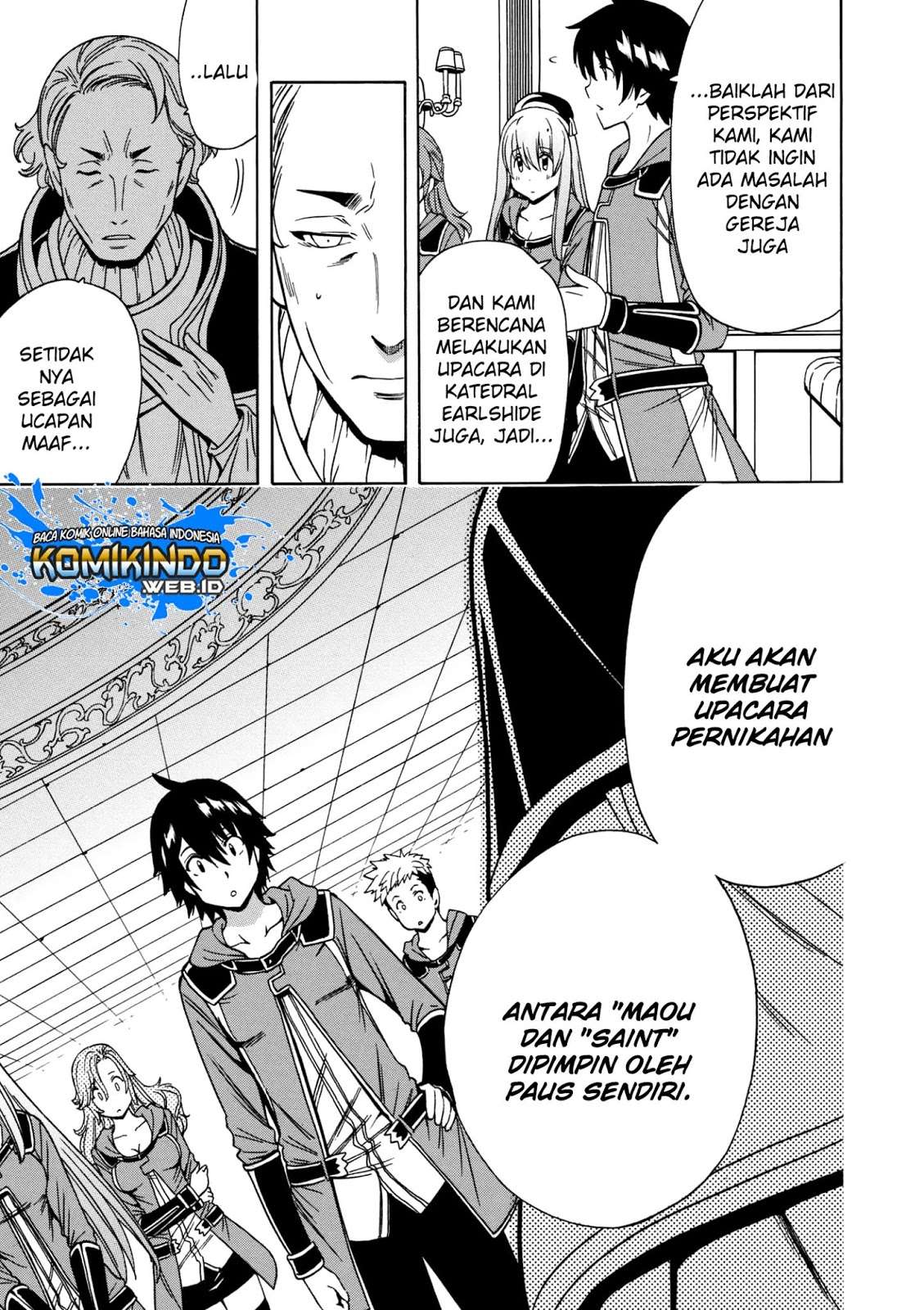 Kenja no Mago Bab 33.3 halaman 4