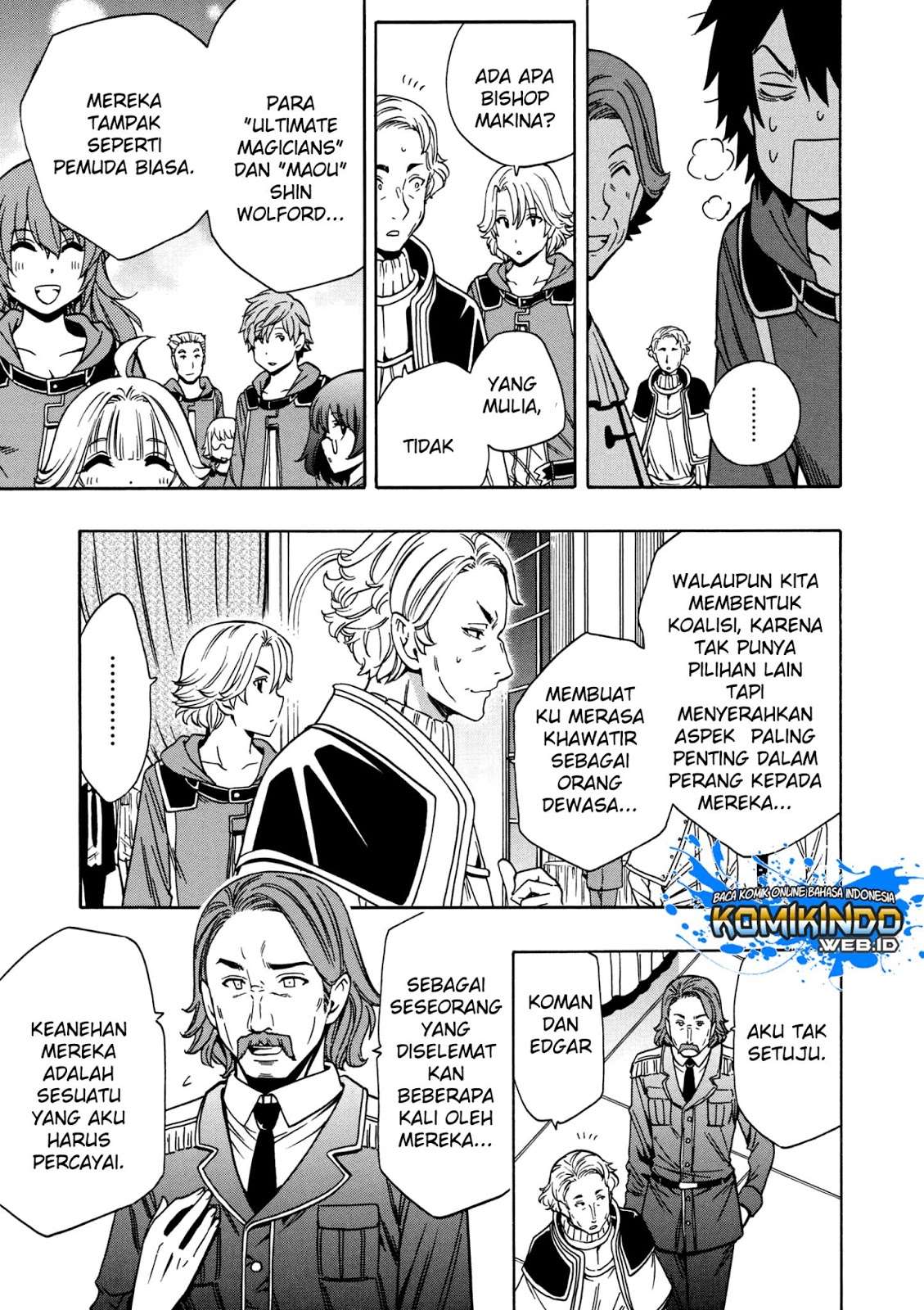 Kenja no Mago Bab 33.3 halaman 21
