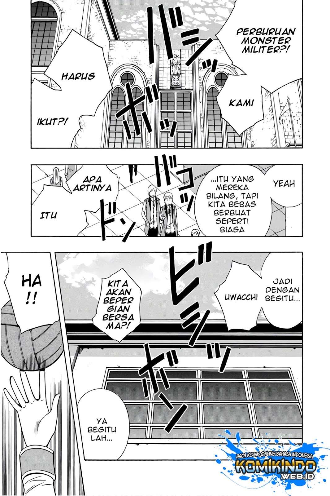 Kenja no Mago chapter 35 halaman 3