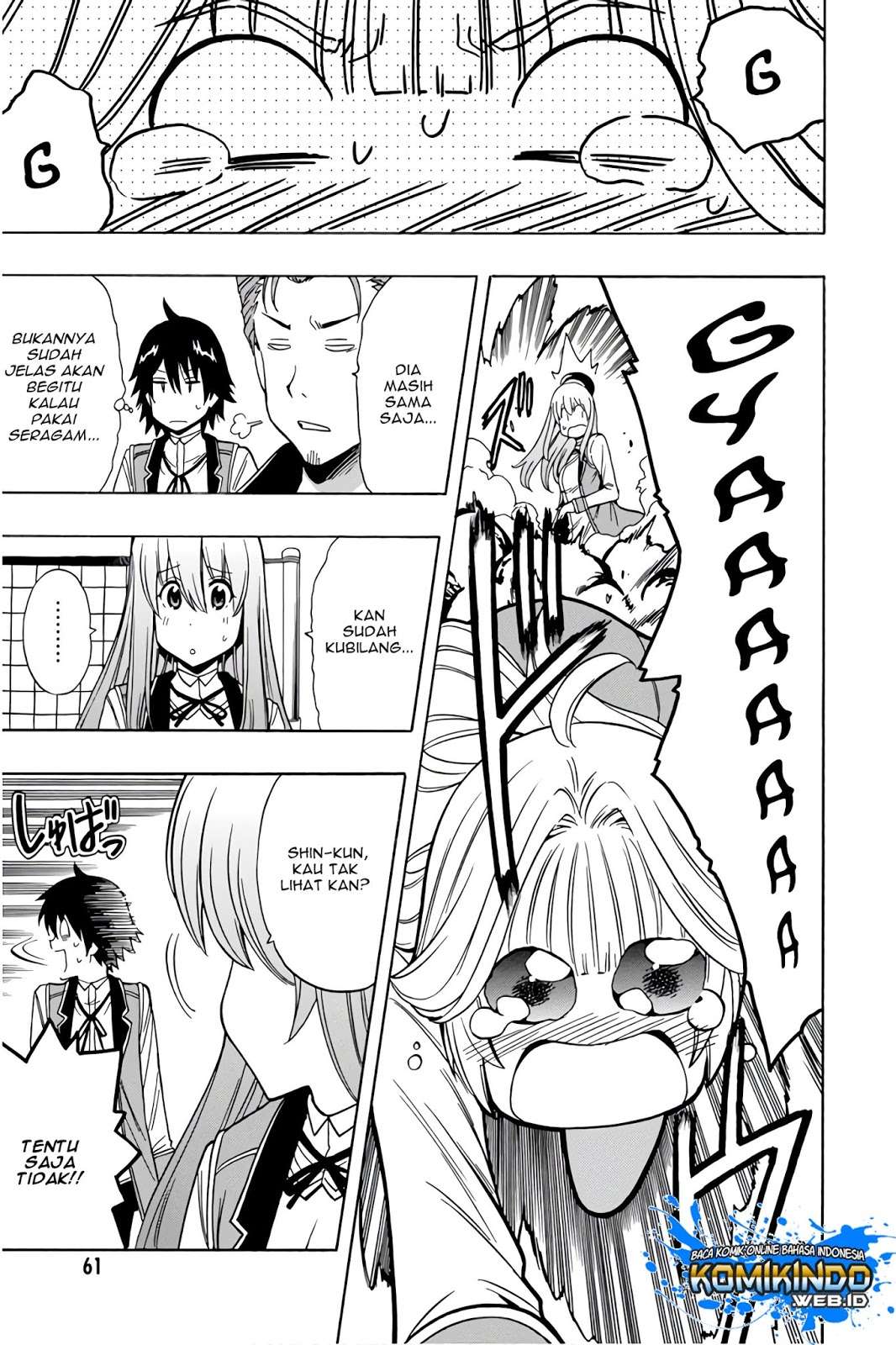Kenja no Mago chapter 35 halaman 11