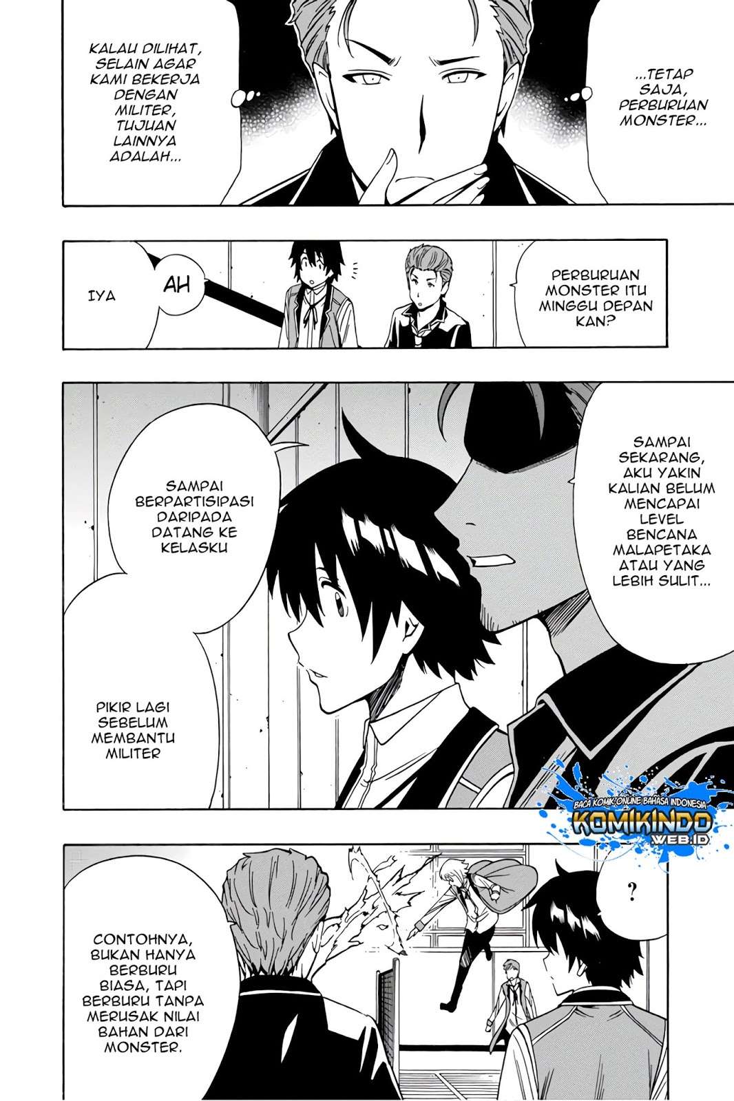 Kenja no Mago chapter 35 halaman 12