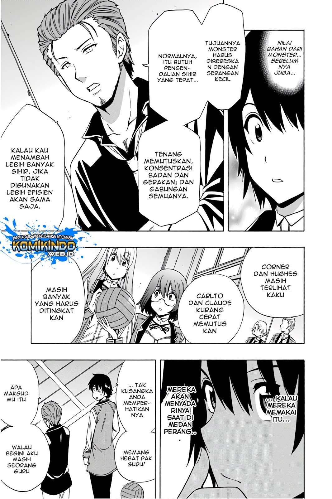 Kenja no Mago chapter 35 halaman 13