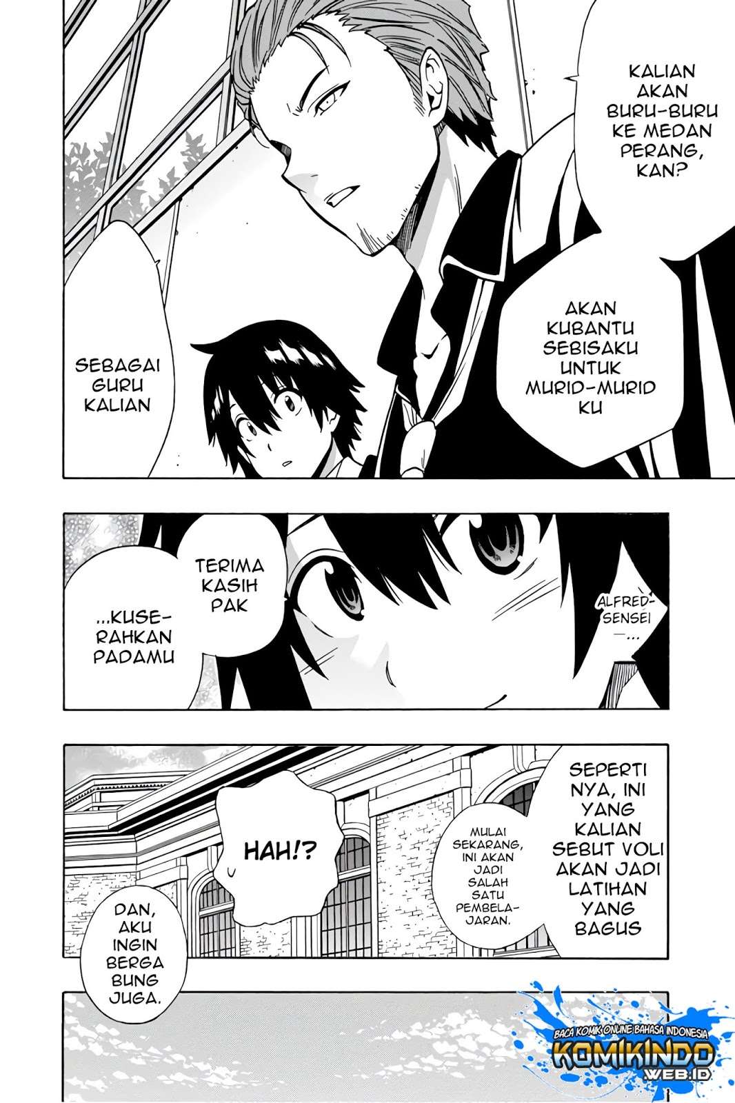 Kenja no Mago chapter 35 halaman 14