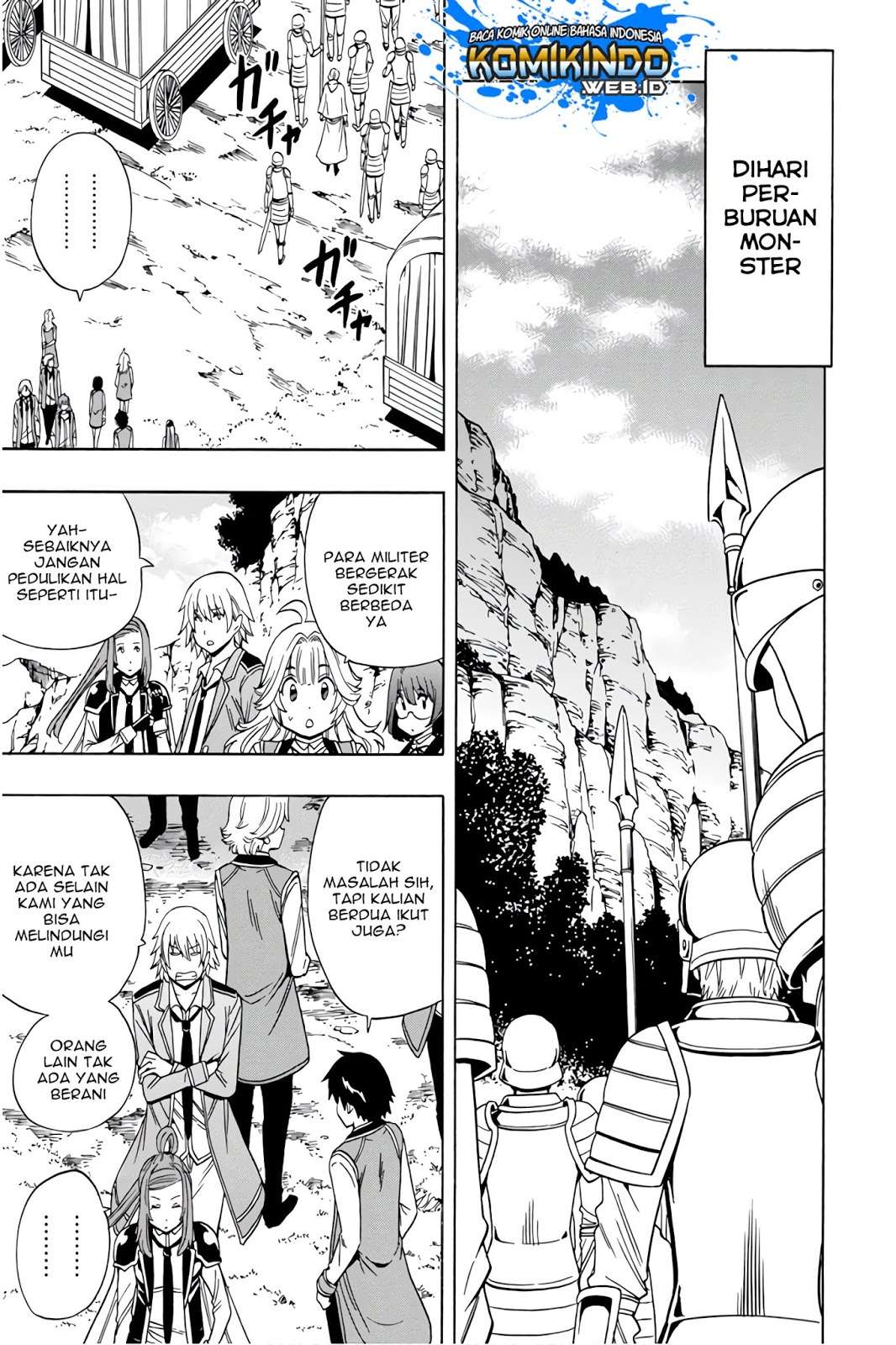 Kenja no Mago chapter 35 halaman 15