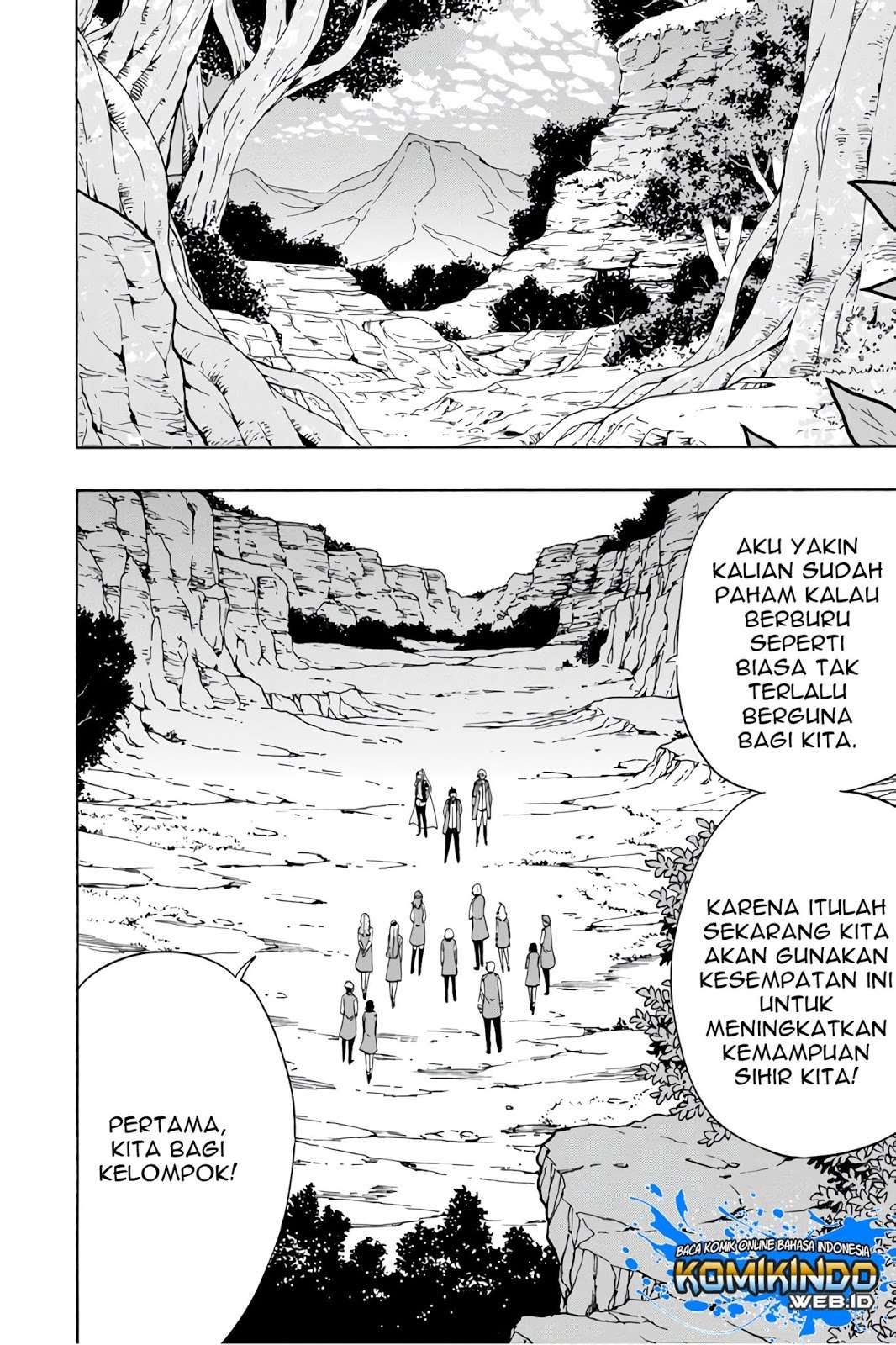 Kenja no Mago chapter 35 halaman 16