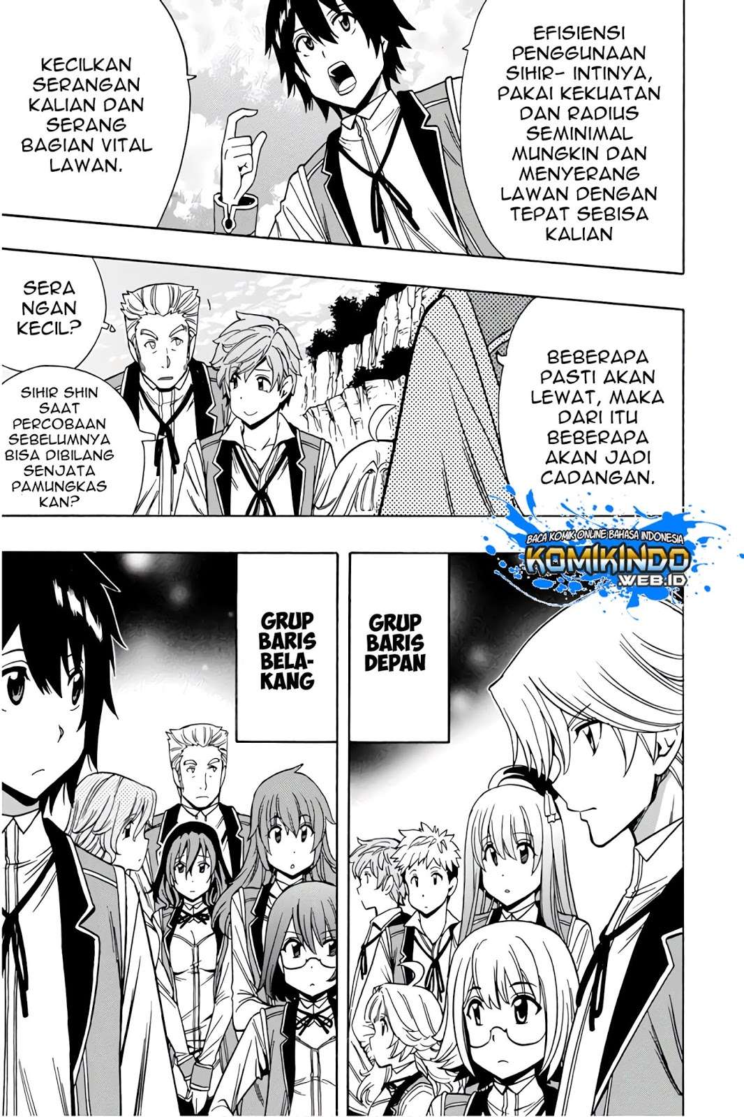 Kenja no Mago chapter 35 halaman 17