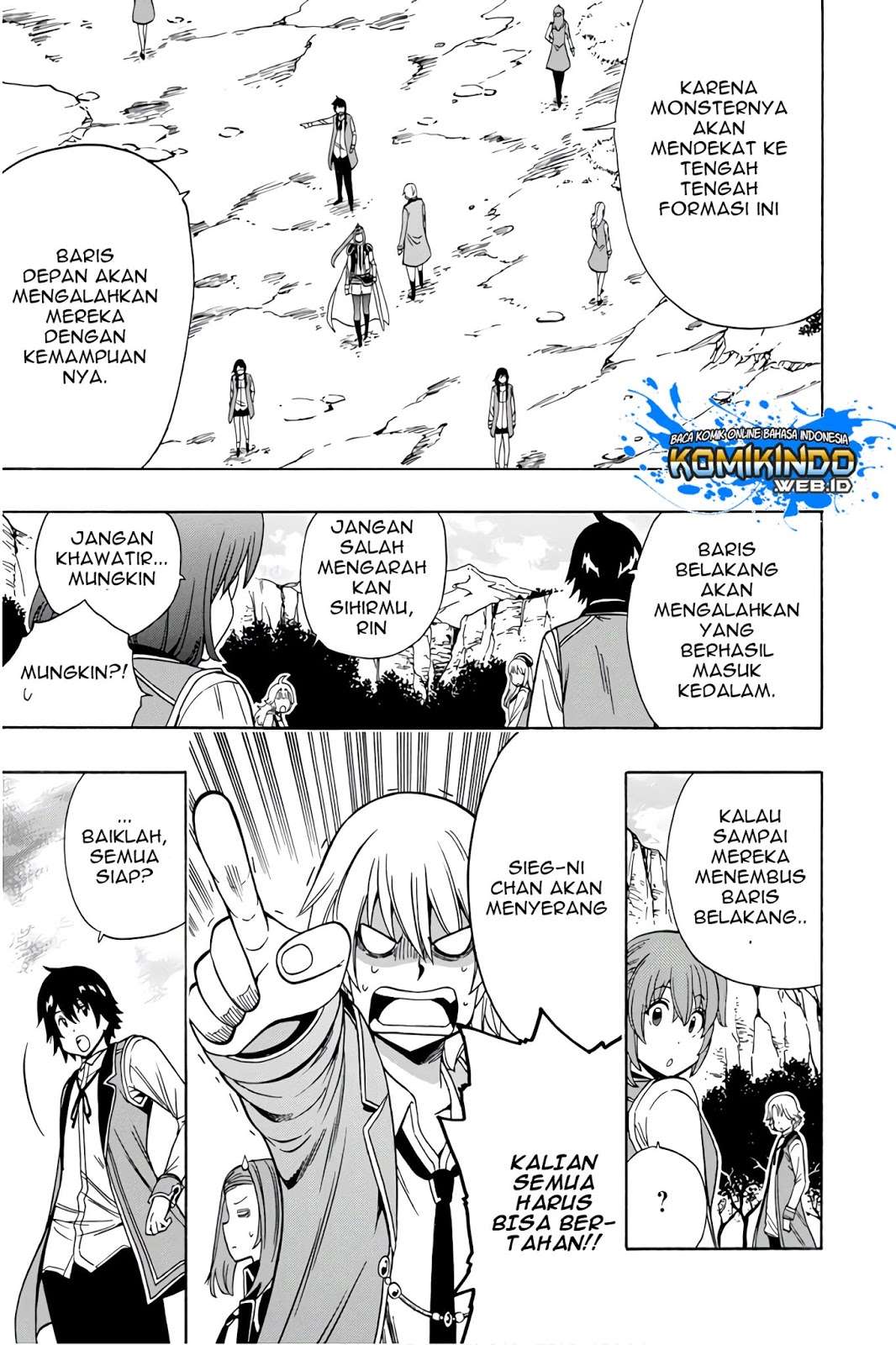 Kenja no Mago chapter 35 halaman 19